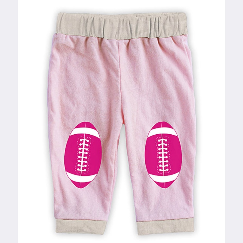 ▪️Light Pink Football Harem Pants